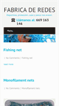 Mobile Screenshot of fabricaderedes.com
